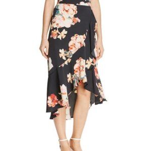 Band of Gypsies Floral Wrap Skirt Size Small
